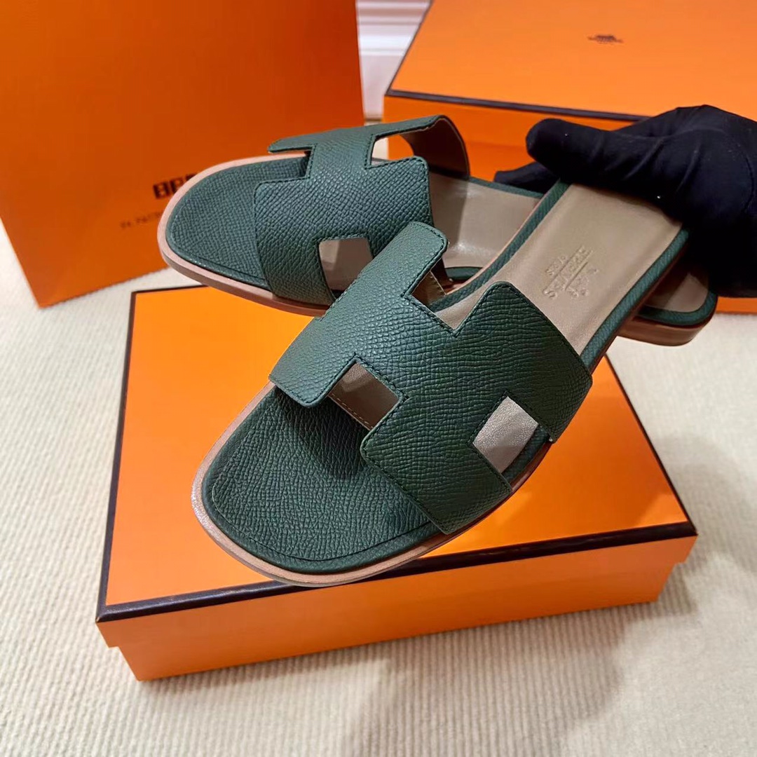 에르메스 올수공 오란 슬리퍼 샌들 앱송 36